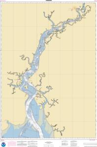 thumbnail for chart Kuskokwim Bay to Bethel