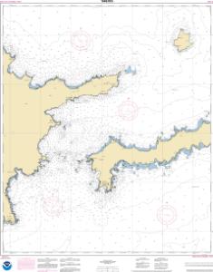 thumbnail for chart Kanaga Pass and approaches