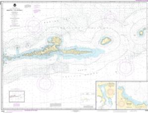 thumbnail for chart Amkta Island to Igitkin Island;Finch Cove Seguam Island;Sviechnikof Harbor, Amilia Island