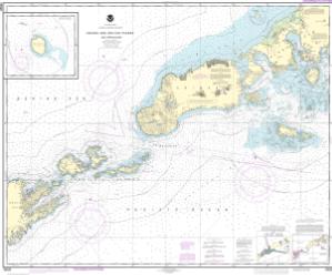 thumbnail for chart Unimak and Akutan Passes and approaches;Amak Island