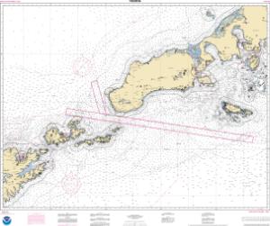 thumbnail for chart Unimak and Akutan Passes and approaches; Amak Island