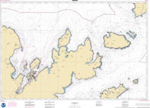 thumbnail for chart Unalaska Bay and Akutan Pass