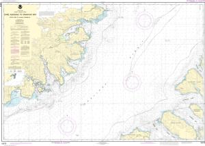 thumbnail for chart Shelikof Strait-Cape Nukshak to Dakavak Bay