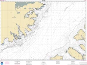 thumbnail for chart Shelikof Strait-Cape Nukshak to Dakavak Bay