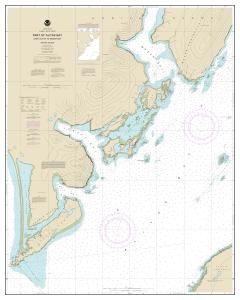 Nautical Charts Online - NOAA Nautical Chart 16591DECOR, Alitak Bay ...