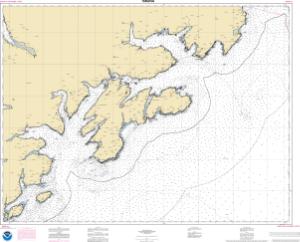 thumbnail for chart Kodiak Island Gull Point to Kaguyak Bay;Sitkalidak Passage