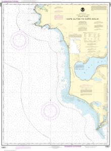 thumbnail for chart Cape Alitak to Cape lkolik