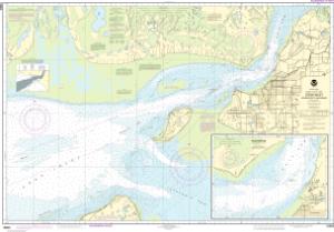 thumbnail for chart Cook Inlet-Approaches to Anchorage;Anchorage