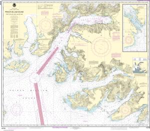 thumbnail for chart Prince William Sound-Port Fidalgo and Valdez Arm;Tatitlek Narrows