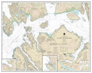 thumbnail for chart Icy Strait and Cross Sound;Inian Cove;Elfin Cove,