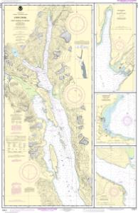 thumbnail for chart Lynn Canal-Point Sherman to Skagway;Lutak Inlet;Skagway and Nahku Bay;Portage Cove, Chilkoot Inlet