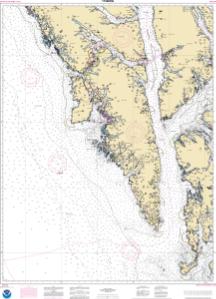 thumbnail for chart Coronation Island to Lisianski Strait