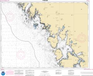 thumbnail for chart Cape Edward to Lisianski Strait, Chichagof Island