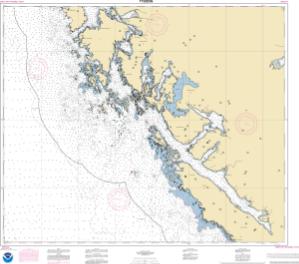 thumbnail for chart Khaz Bay, Chichagof Island Elbow Passage