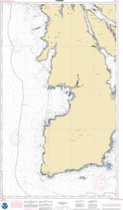 thumbnail for chart South and West Coasts of Kruzof Island