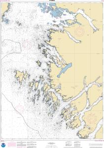 thumbnail for chart Crawfish Inlet to Sitka, Baranof I.;Sawmill Cove