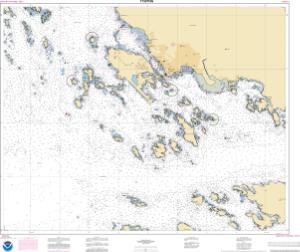 thumbnail for chart Sitka Harbor and approaches;Sitka Harbor