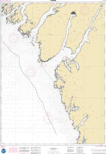 thumbnail for chart Snipe Bay to Crawfish Inlet,Baranof l.