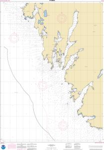 thumbnail for chart West Coast of Baranof Island Cape Ommaney to Byron Bay