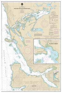 thumbnail for chart Hood Bay and Kootznahoo Inlet