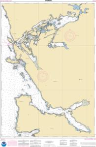 thumbnail for chart Hood Bay and Kootznahoo Inlet