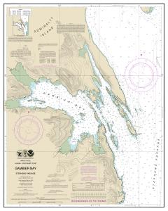 thumbnail for chart Gambier Bay, Stephens Passage,