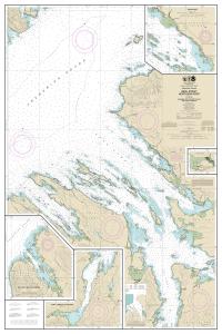 thumbnail for chart Keku Strait-northern part, including Saginaw and Security Bays and Port Camden;Kake Inset,