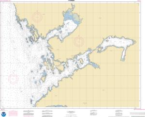 thumbnail for chart Bay of Pillars and Rowan Bay, Chatham Strait;Washington Bay, Chatham Strait