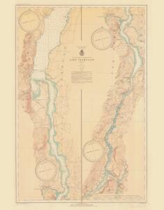 thumbnail for chart NY,1936, Lake Champlain