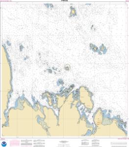 thumbnail for chart Lake Bay and approaches, Clarence Str.