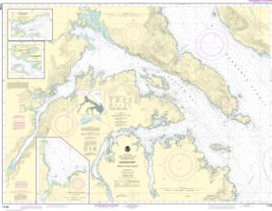 thumbnail for chart Kasaan Bay, Clarence Strait;Hollis Anchorage, eastern part;Lyman Anchorage