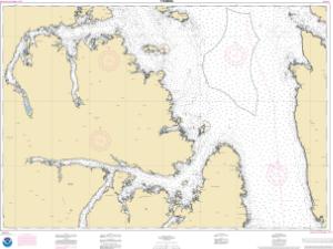 thumbnail for chart Clarence Strait, Cholmondeley Sound and Skowl Arm