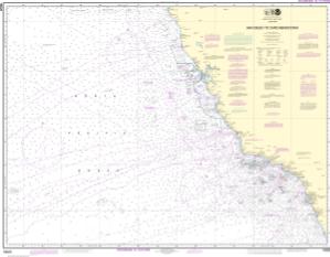 thumbnail for chart San Diego to Cape Mendocino