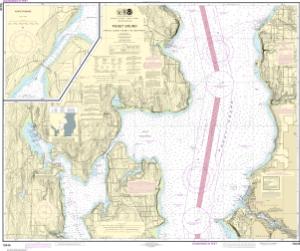 thumbnail for chart Puget Sound-Apple Cove Point to Keyport;Agate Passage