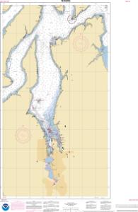 thumbnail for chart Olympia Harbor and Budd Inlet