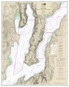 thumbnail for chart Hood Canal-South Point to Quatsap Point including Dabob Bay