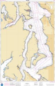 thumbnail for chart Puget Sound-Shilshole Bay to Commencement Bay