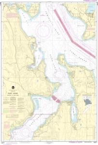 thumbnail for chart Puget Sound-Entrance to Hood Canal