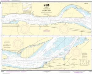 thumbnail for chart Columbia River Alderdale to Blalock Islands