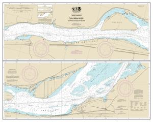 thumbnail for chart Columbia River Alderdale to Blalock Islands