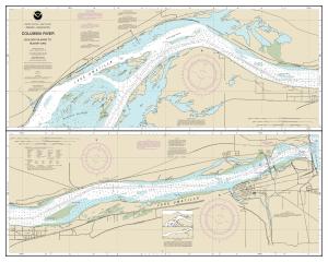 thumbnail for chart Columbia River Blalock Islands to McNary Dam,