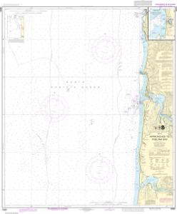 thumbnail for chart Approaches to Yaquina Bay;Depoe Bay