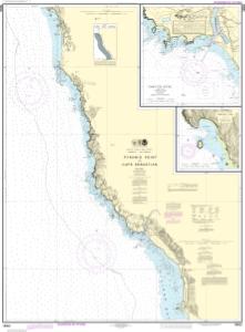 thumbnail for chart Pyramid Point to Cape Sebastian;Chetco Cove;Hunters Cove