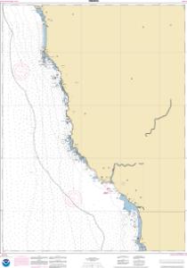 thumbnail for chart Pyramid Point to Cape Sebastian;Chetco Cove;Hunters Cove