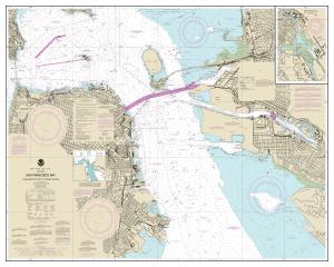 thumbnail for chart San Francisco Bay Candlestick Point to Angel Island,