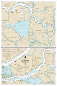 thumbnail for chart San Joaquin River Stockton Deep Water Channel Antioch to Medford Island