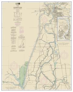 thumbnail for chart Sacramento River Andrus Island to Sacramento,