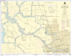 thumbnail for chart San Joaquin River Stockton Deep Water Channel Medford Island to Stockton