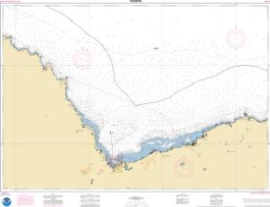 thumbnail for chart Kahului Harbor and approaches;Kahului Harbor