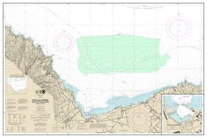 thumbnail for chart Kahului Harbor and approaches;Kahului Harbor,